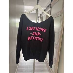 NEW BIRDIE women's expensive & difficult tee in black/pink